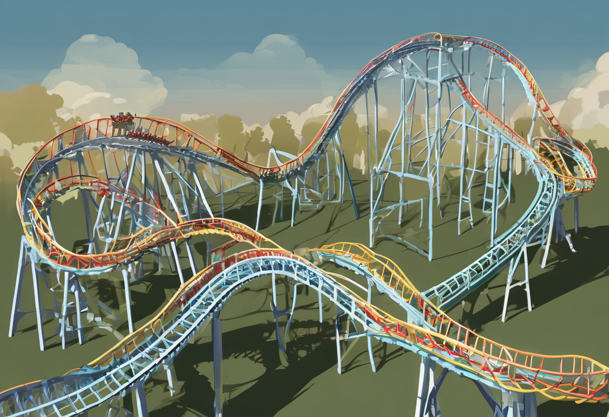 История создания Американских горок в Anhor Park
